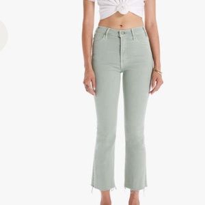 MOTHER Women's The Hustler Ankle Fray Jeans size 33
